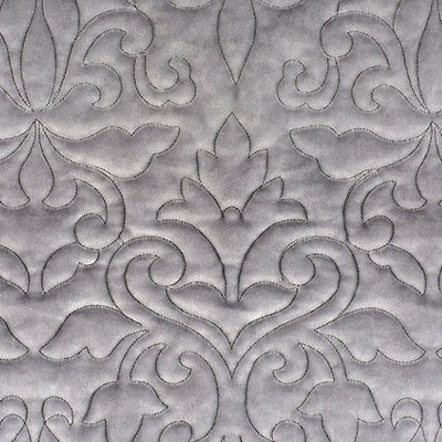 Scalamandre Velbrode Steel COLLEZIONE ITALIA CH 05050655 Grey Upholstery POLYESTER POLYESTER
