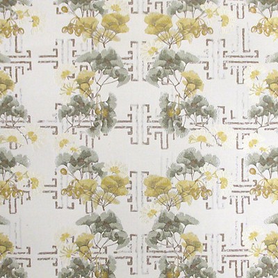 Scalamandre Ginkgo Biscuit COLONY FABRIC 2017 CL 000136412 Brown Upholstery VISCOSE  Blend