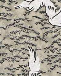 Gru Magnus Grasscloth Beige by  Scalamandre Wallcoverings 