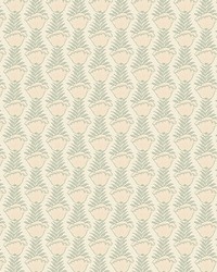 Papaveri Wallpaper Avorio by  Scalamandre Wallcoverings 
