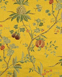 La Perouse White On Antique Gold by   