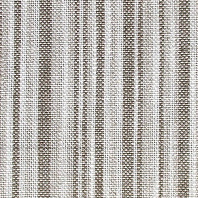 Scalamandre Bukhara Beige COLONY FABRIC CL 000236403 Brown Upholstery LINEN|32%  Blend Small Striped  Striped  Fabric