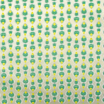 Scalamandre Goccioline Giallo COLONY FABRIC 2021 CL 000236450 Yellow Upholstery VISCOSE  Blend Abstract  Fabric