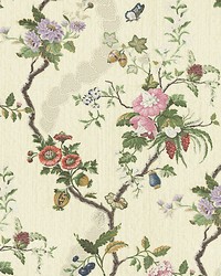 Aprile Beige by  Scalamandre Wallcoverings 