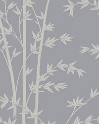 Bamboo Grigio by  Scalamandre Wallcoverings 