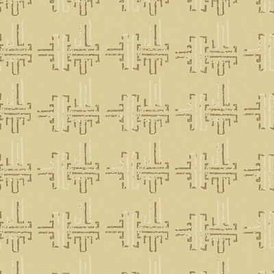 Scalamandre Wallcoverings Ginkgo Coordinato Beige Dorato CL 0002WP36413 Brown  Asian and Oriental Chinoiserie 