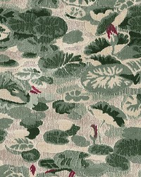 Ninfee Vinyl Wallcovering Salvia by  Scalamandre Wallcoverings 