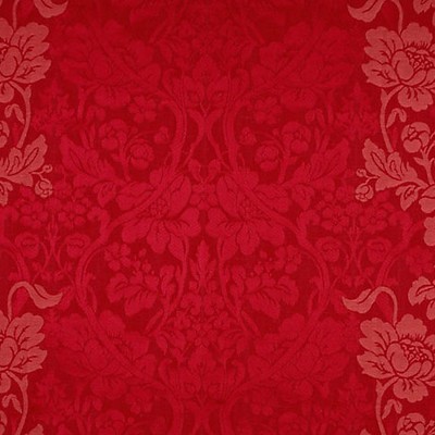 Scalamandre Peonie Rosso COLONY FABRIC CL 000326097 Red Multipurpose SPUN  Blend