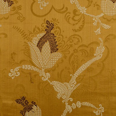 Scalamandre Vivaldi Brown  Linen On Sienna COLONY FABRIC CL 000326715 Gold Upholstery VISCOSE  Blend