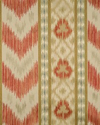 Ungherese Rigato Multi Reds  Taupes by   