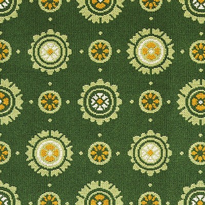 Scalamandre Scanno Verde COLONY FABRIC CL 000426967 Green Upholstery COTTON  Blend