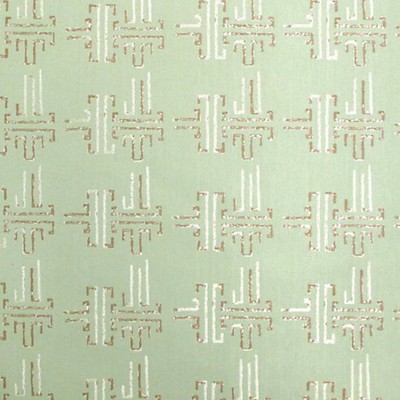 Scalamandre Ginkgo Coordinato Giada COLONY FABRIC 2017 CL 000536413 Green Upholstery COTTON  Blend