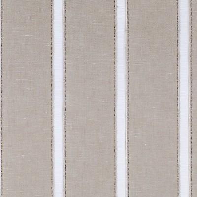 Scalamandre Maestrale Elefante COLONY FABRIC 2022 CL 000536455 Multipurpose LINEN LINEN Striped Linen  Extra Wide Sheer  Striped  Fabric