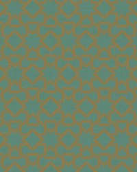 Zisa Wallpaper Oro Verde by  Scalamandre Wallcoverings 