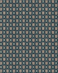 Xian Vinyl Wallcovering Bleu Pekin by  Scalamandre Wallcoverings 