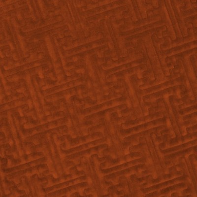 Scalamandre Argo Quilted Arancio COLONY FABRIC 2023 CL 000836432A Upholstery COTTON  Blend Quilted Matelasse  Solid Velvet  Fabric