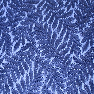 Scalamandre Canova Fougere Blu COLONY FABRIC 2017 CL 001036423 Blue Upholstery MOHAIR  Blend