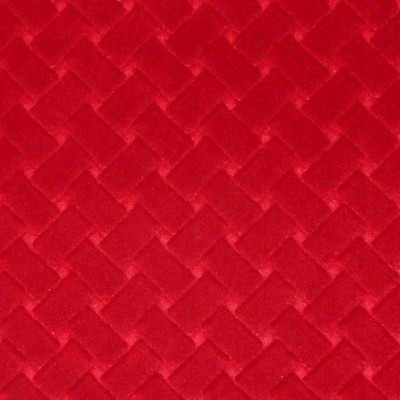 Scalamandre Argo Canestrino Rosso COLONY FABRIC 2019 CL 001036433 Red Upholstery COTTON COTTON