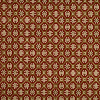 Scalamandre Xian Laque Rouge COLONY FABRIC CL 001226579 Red Upholstery COTTON COTTON