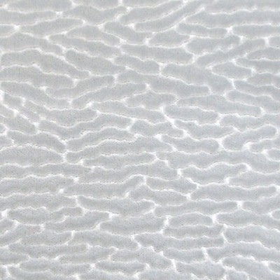Scalamandre Eracle Goffrato Perla COLONY FABRIC CL 002536407 White Upholstery TREVIRA  Blend