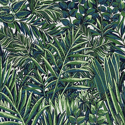 Old World Weavers Playa Jardin Tapestry Verdure ELEMENTS VI EA 00015553 Green Upholstery SOLUTION  Blend