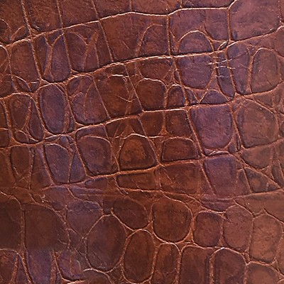 Old World Weavers Motiv Kroko 15 Pecan ESSENTIAL LEATHERS / SUEDES / HIDES EH AP1515G8 Brown Upholstery LEATHER LEATHER