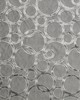 Old World Weavers VELLUTO CERCHIO SILVER