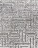 Old World Weavers VELLUTO LABIRINTO SILVER
