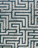 Old World Weavers VELLUTO LABIRINTO TEAL