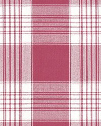 Poker Plaid Berry by  Old World Weavers 