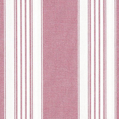 Old World Weavers Poker Wide Stripe Berry POKER STRIPES & PLAIDS F3 00093021 Pink Upholstery COTTON  Blend