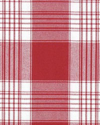 Poker Plaid Red by  Old World Weavers 