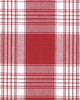 Old World Weavers POKER PLAID RED