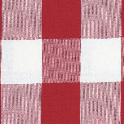 Old World Weavers Poker Large Plaid Red POKER STRIPES & PLAIDS F3 00113022 Red Upholstery COTTON  Blend