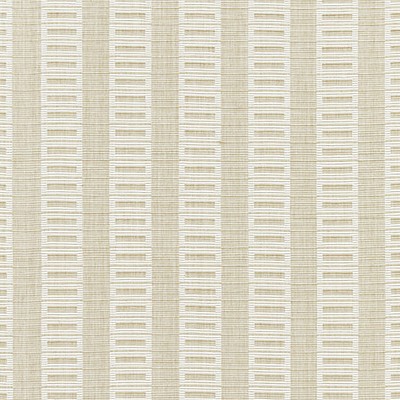 Grey Watkins Lark Stripe Sand Dollar FOLKLORE GW 000127245 Beige Upholstery COTTON COTTON Striped  Fabric