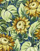 Grey Watkins SUNFLOWER PRINT COBALT