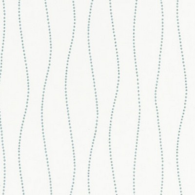 Grey Watkins Eyelet Wave Mist BREEZE COLLECTION GW 000227206 Blue COTTON|12%  Blend Wavy Striped  Fabric