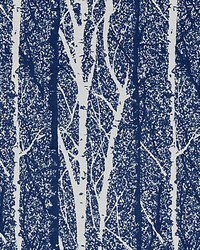 Birch Weave Cobalt by  Grey Watkins 