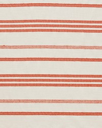 Marina Stripe Terracotta by  Scalamandre 