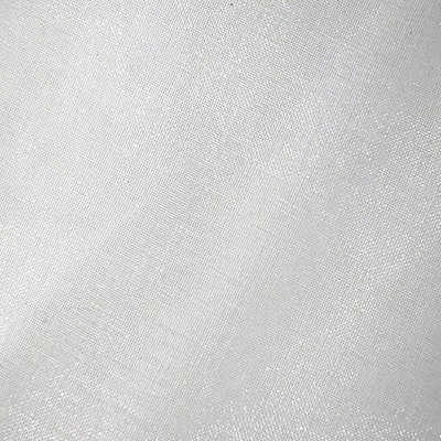 Scalamandre Organza Blanc CONTRACT 13 H0 00011329 White Multipurpose POLYESTER  Blend