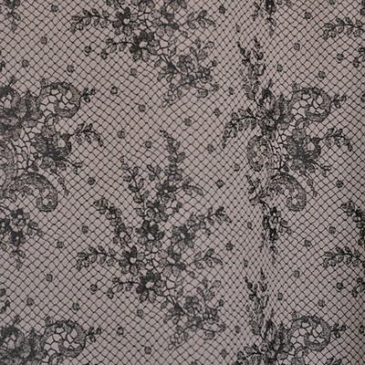 Scalamandre Casino Taupe LE DEFILE H0 00023447 Brown Upholstery COTTON COTTON