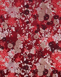 Kyoto Lampas Grenat by  Scalamandre 