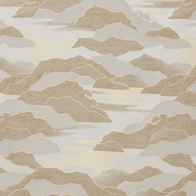 Scalamandre Calanques Sable RIVIERA H0 00024238 Multipurpose COTTON|38%  Blend Travel Oriental  Fabric