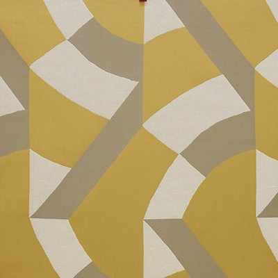 Scalamandre Dalai Soleil HIMALAYA H0 00024252 Gold Multipurpose COTTON  Blend Abstract  Fabric