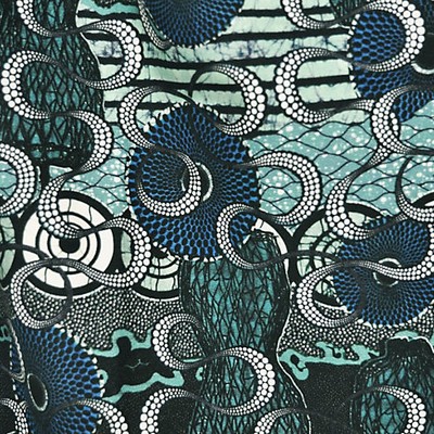 Scalamandre Meltingpot Aqua PARIS SO METIS H0 00033452 Grey Upholstery COTTON COTTON Abstract  Fabric