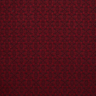Scalamandre Optic Rouge POP ROCK H0 00033494 Red Multipurpose VISCOSE  Blend Floral Diamond  Fabric
