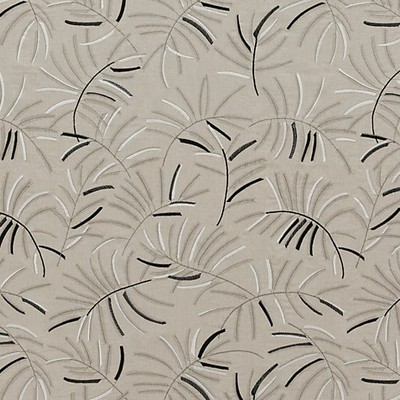 Scalamandre Mimosa Naturel RIVIERA H0 00040570 Multipurpose LINEN  Blend Line Drawn Flower  Fabric