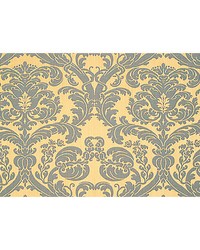 Tournelle Damask Or bleu by   
