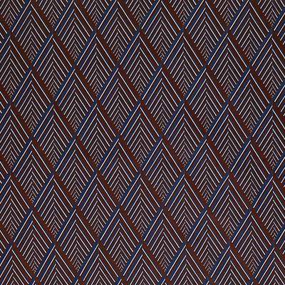 Scalamandre Ariane M1 Chocolat BOREALIS H0 00064256 Brown Upholstery TREVIRA  Blend Contemporary Diamond  Fabric