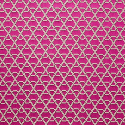 Scalamandre Ribon Fuchsia LART ET LA MATIERE H0 00070557 Pink Upholstery VISCOSE  Blend